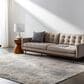 Surya Dresden DRE-2321 Medium Gray, Gray, White, Denim, Mustard and Light Slate 12" x 15" Area Rug, , large