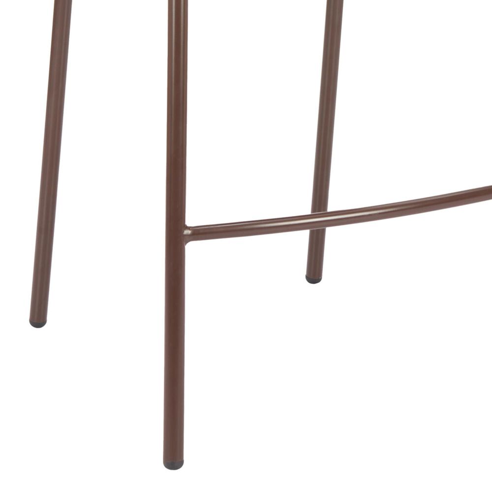 Zuo Modern Skye Patio Barstool in Brown (Set of 2), , large