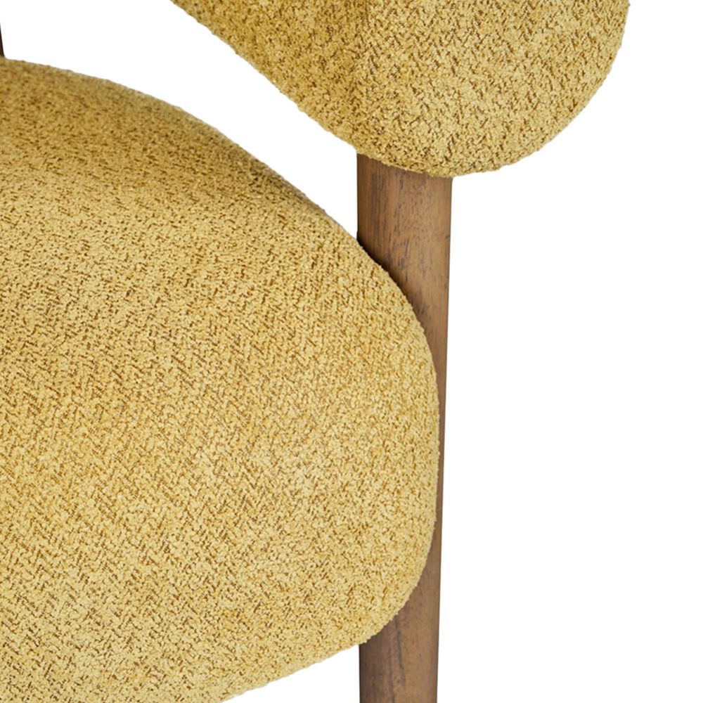 Classic Home Bolton Accent Chair in Yellow, , large