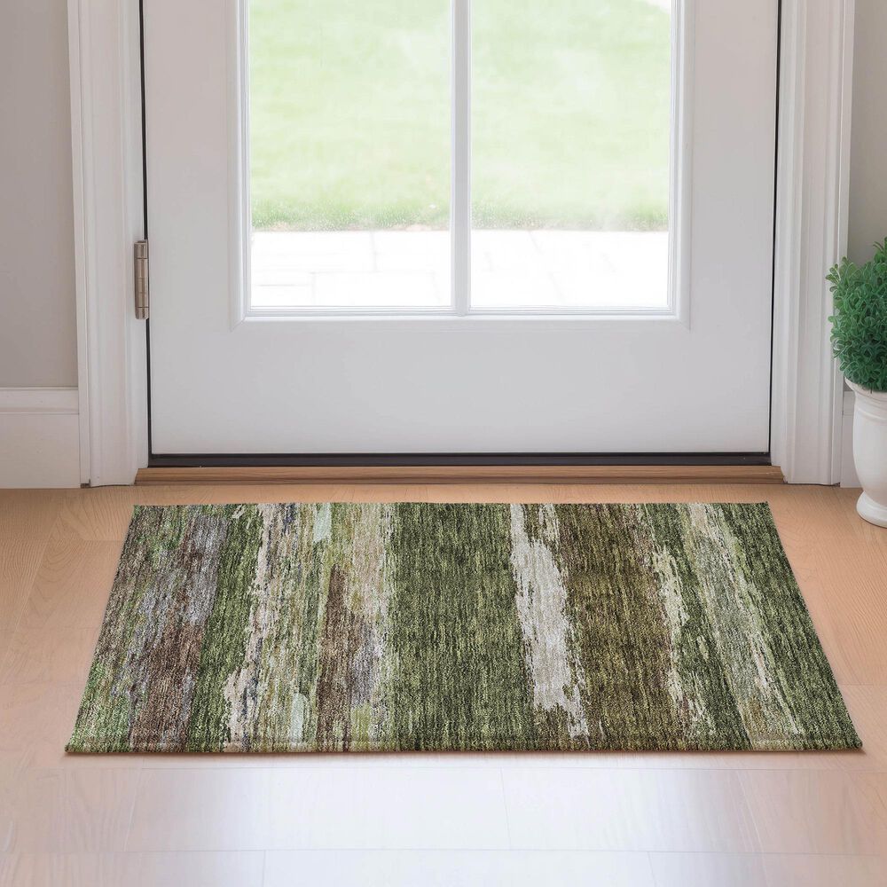 Dalyn Rug Company Trevi TV8 1&#39;8&quot; x 2&#39;6&quot; Olive Area Rug, , large