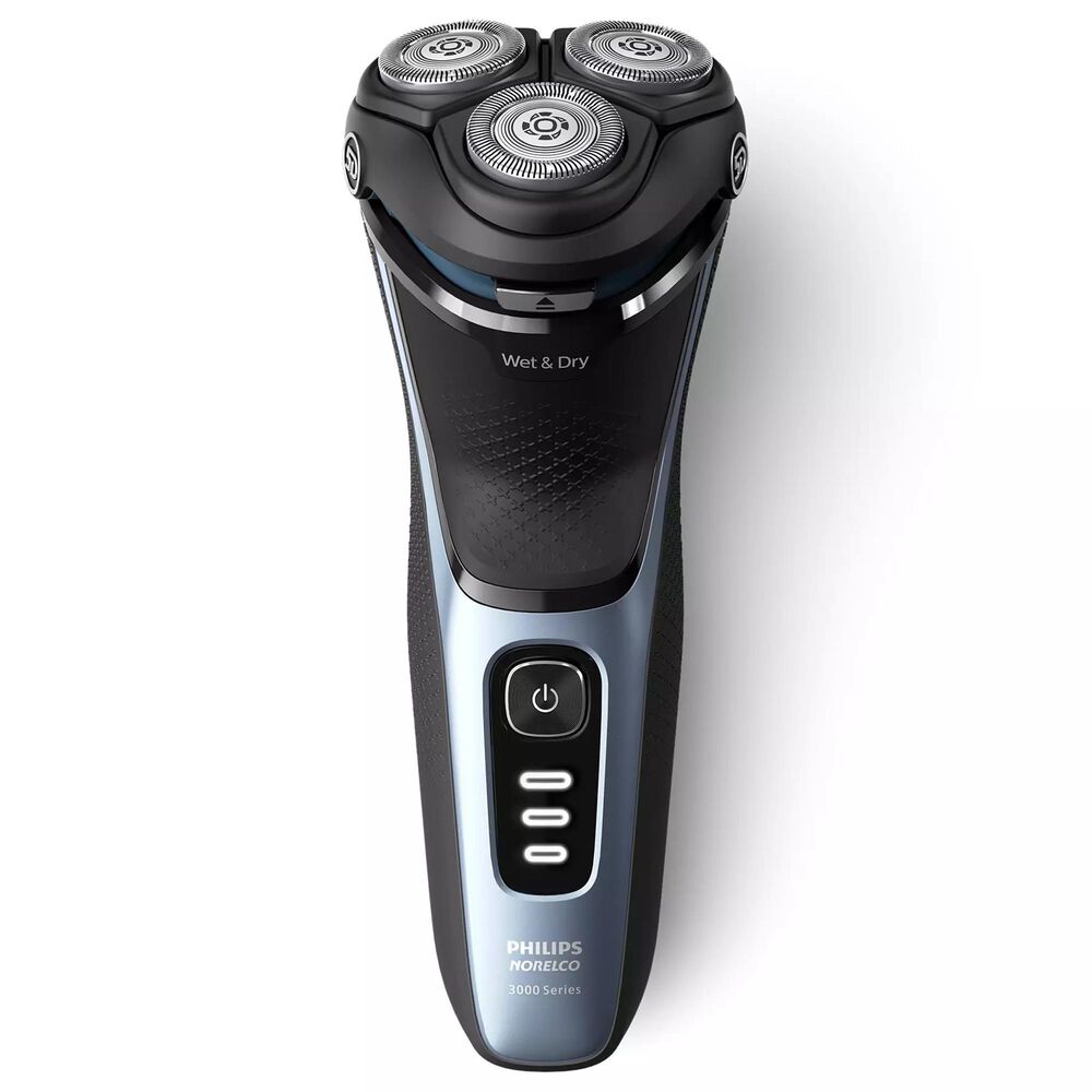 Norelco 3600 Wet and Dry Electric Shaver in Storm Blue, , large