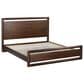 Urban Home Sol Queen Platform Panel Bed with Two Nightstands in Brown Spice, , large