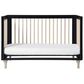 Babyletto Lolly 3-in-1 Convertible Crib with Kit in Black and Washed Natural, , large