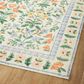 Rifle Paper Co Eden Mughal Garden 7"6" x 9"6" Cream Area Rug, , large
