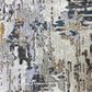 Kas Oriental Rugs Karina Landscape 2"3" x 7"7" Grey Runner, , large