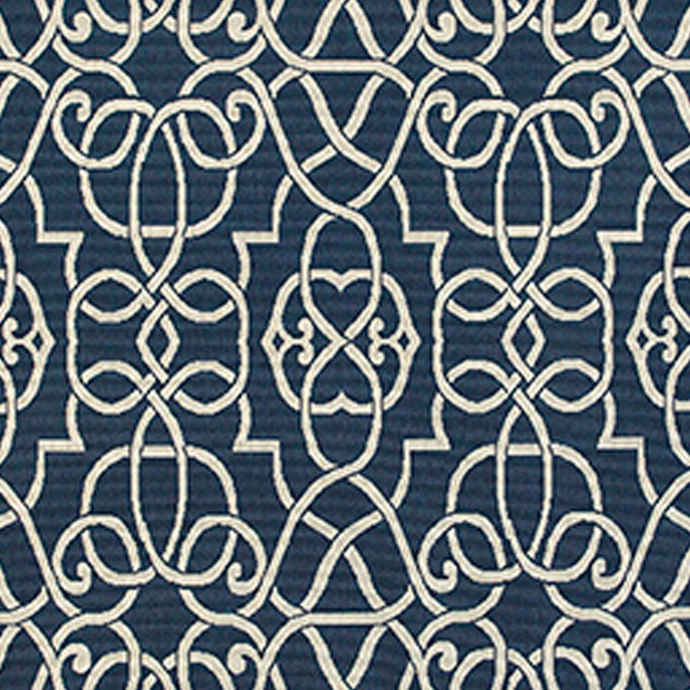 Oriental Weavers Meridian 7&#39;10&quot; Round Navy Area Rug, , large