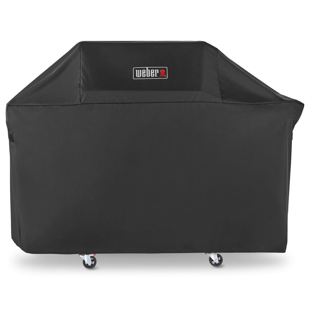 Weber Genesis 300 Premium Grill Cover in Black, , large