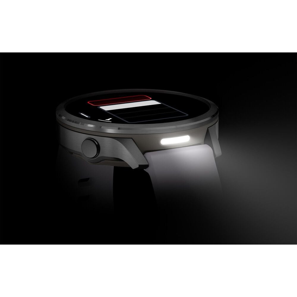 Garmin Venu 4  41 mm Silver with Periwinkle Silicone Band, , large