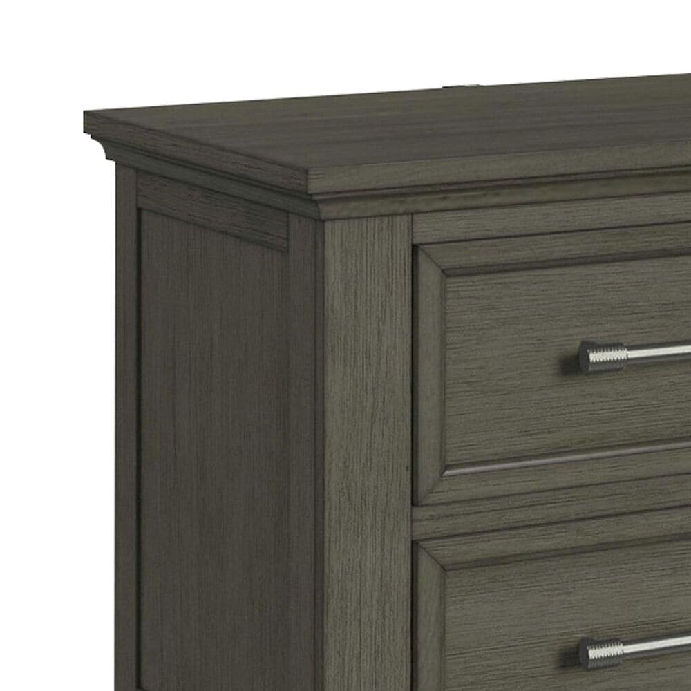 Mayberry Hill Canterbury 2-Drawer Nightstand in Grey, , large
