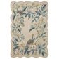 Rifle Paper Co Crafted by Cloth and Company Silhouette 2"3" x 3"9" Blue Area Rug, , large
