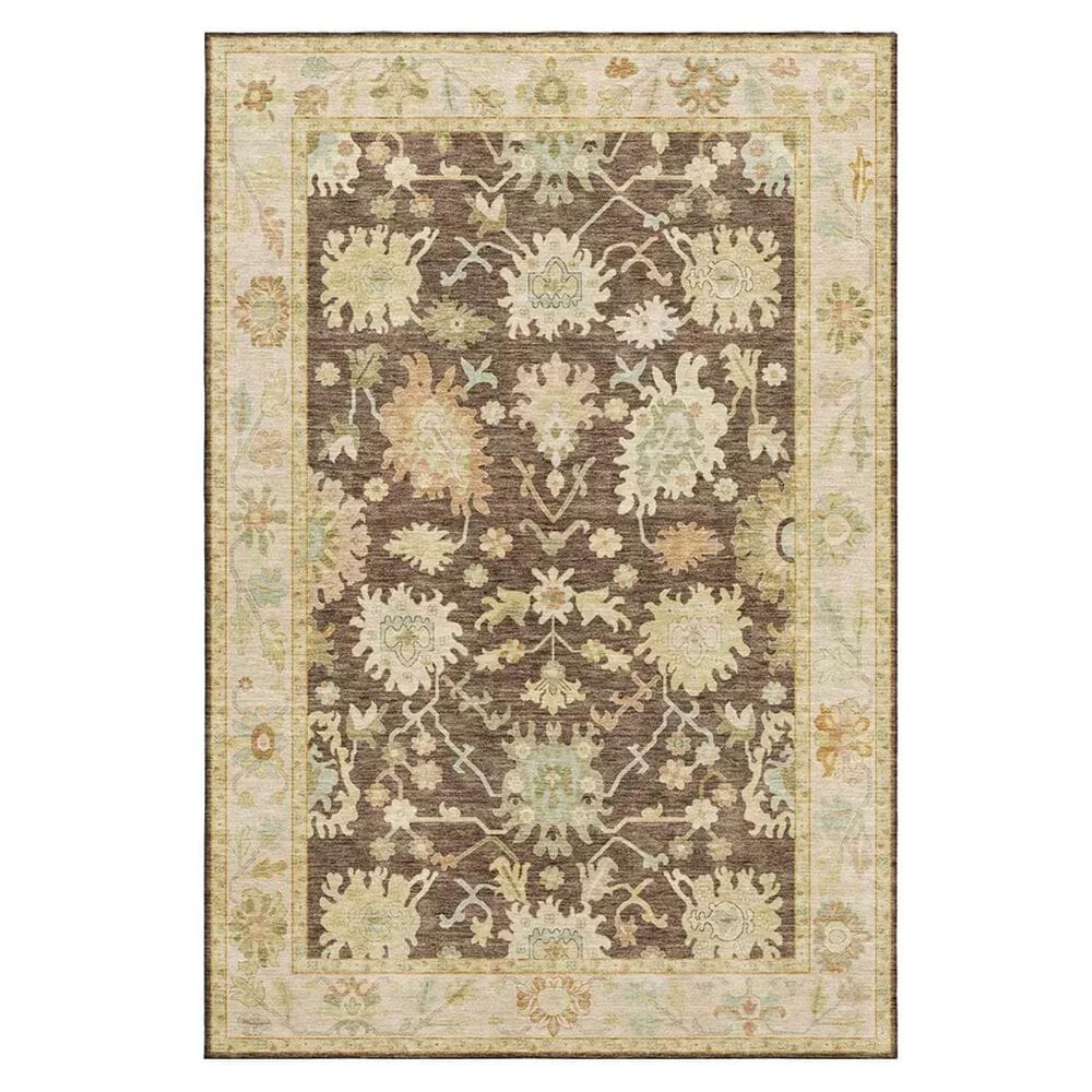 Dalyn Rug Company Hatay HY2 3" x 5" Chocolate Area Rug, , large