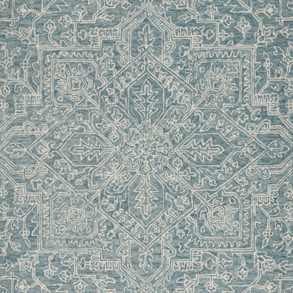 Feizy Belfort Teal 12&#39; x 15&#39; Area Rug, , large