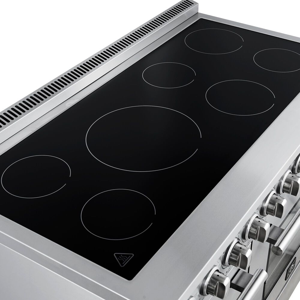 Forno Paolo 48" Freestanding Electric Range in Stainless Steel, , large