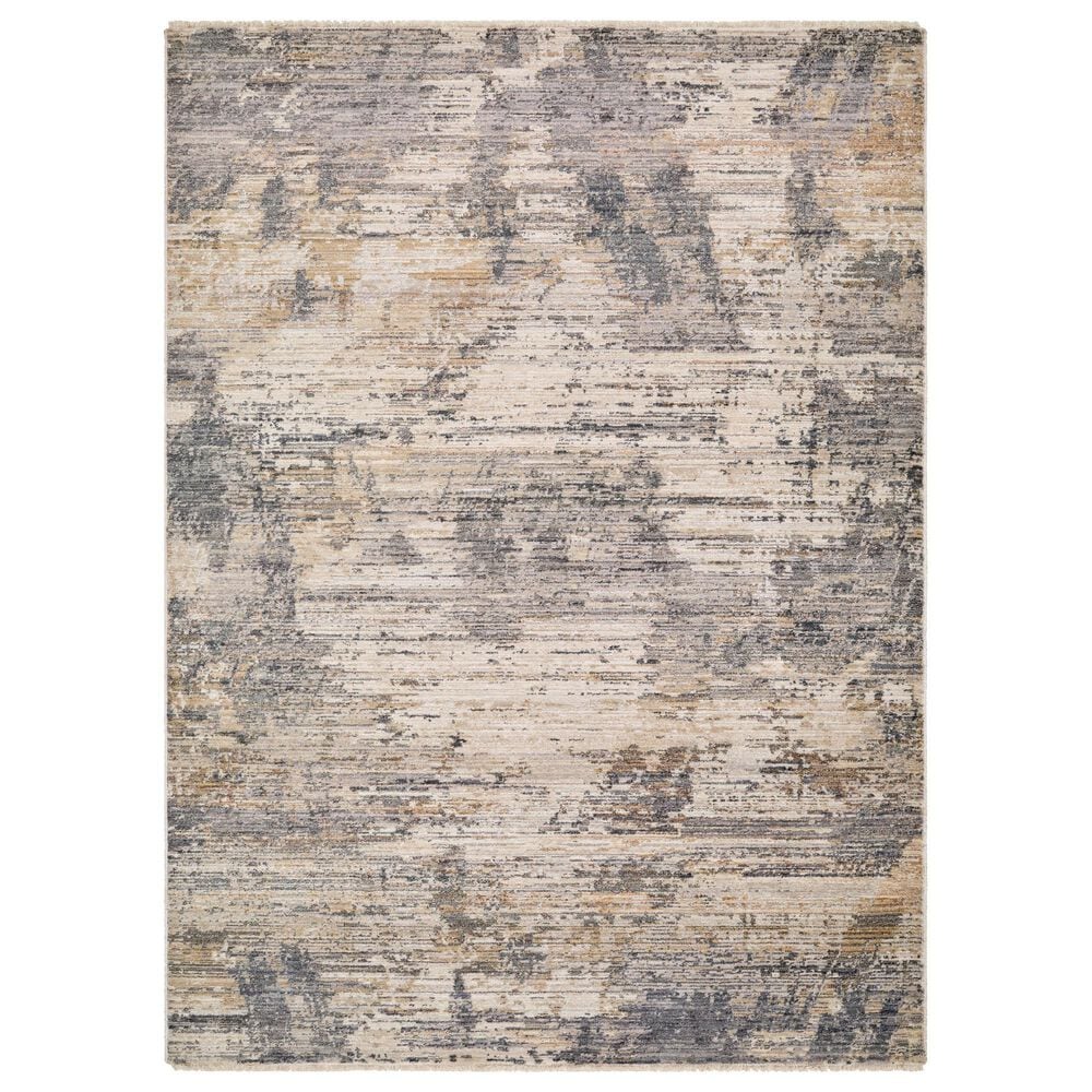 Surya Aida 2" x 2"11" Beige, Ivory, Gray, Charcoal, Medium Gray and Tan Area Rug, , large