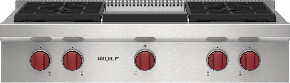 Wolf Appliances 36" Sealed Burner Rangetop, , large