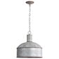 Golden Lighting Tinsmith 1-Light Mini Pendant in Aged Galvanized, , large