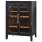 Rustic Root Frisco Bar Cabinets in Limousine Black and Warm Coffee, , large