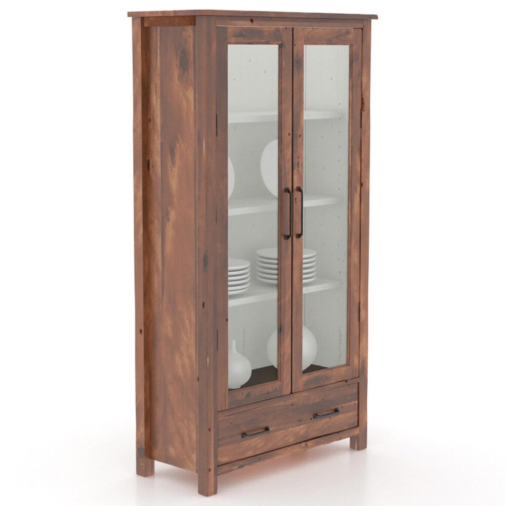 Canadel Champlain 2-Door Buffet in Dove White and Spice Washed, , large