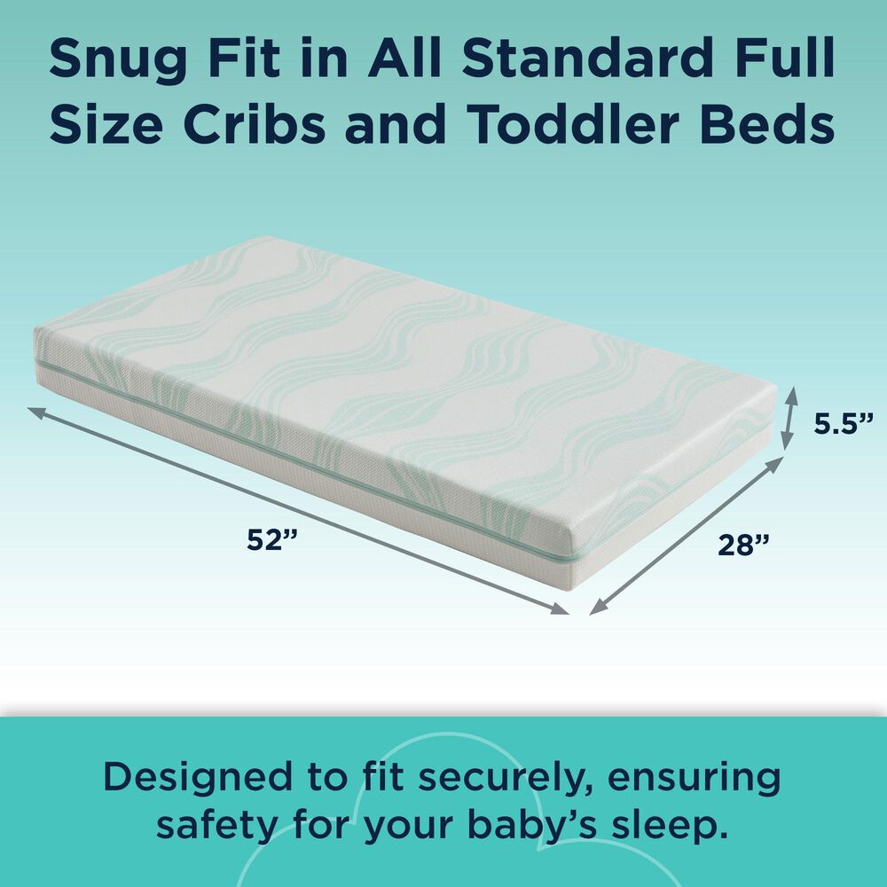 Tempur-Pedic Tempur-Dream 2-Stage Crib Mattress, , large