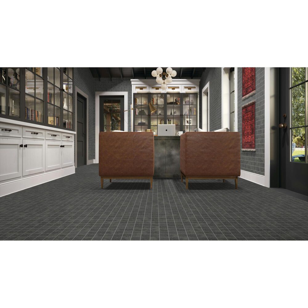 Dal-Tile Haddonstone Velvet 2" x 2" on 12" x 12" Porcelain Mosaic Sheet, , large