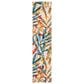 Safavieh Cabana CBN368A 2"2" x 7" Ivory and Navy Indoor/Outdoor Area Performance Rug, , large