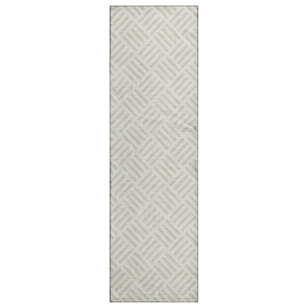 Dalyn Rug Company The Reserve TR3 Ivory 2"3" x 7"6" Indoor/Outdoor Runner, , large
