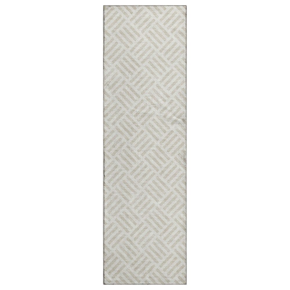 Dalyn Rug Company The Reserve TR3 Ivory 2"3" x 7"6" Indoor/Outdoor Runner, , large