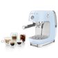 SMEG Retro Style 47 Oz Espresso and Cold Brew Coffee Machine in Pastel Blue, , large