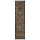 Oriental Weavers Andorra 2"3" x 8" Blue and Multicolor Runner, , large