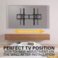 Sanus Fixed-Position Wall Mount for 65" - 140" TVs in Black, , large
