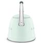 SMEG 2.3L Retro Style Electric Whistling Kettle in Pastel Green, , large