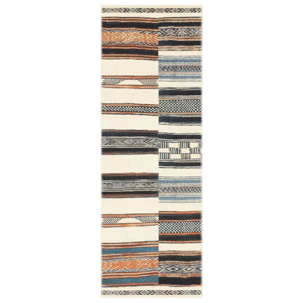 Loloi Mika 2"5" x 7"8" Ivory and Multicolor Runner, , large