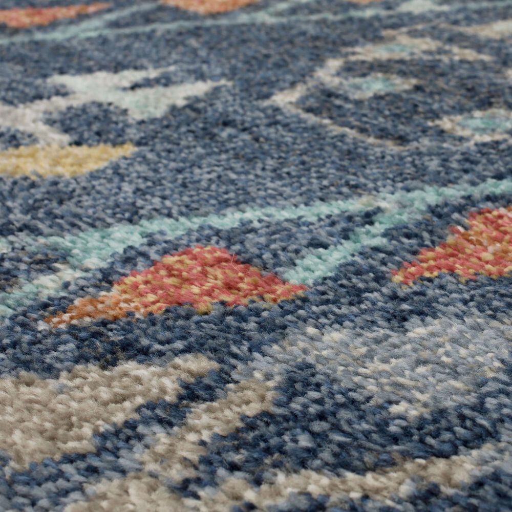 Mohawk Whimsy R1110 Blue 5'3" x 8' Area Rug, , large