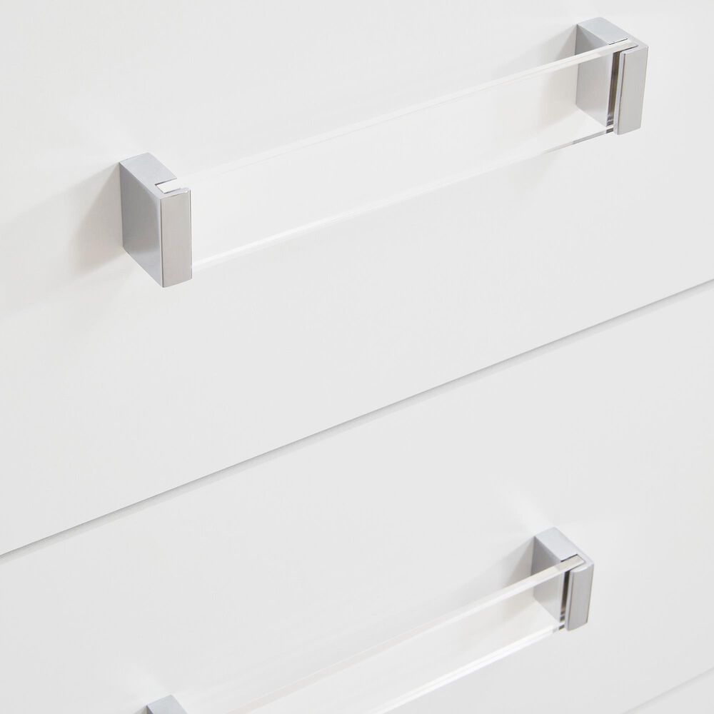 Ashley Maeling 2 Drawer Nightstand in White, , large