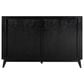 Blue River Carnaby 3-Piece Queen Bed Set in Black Brushed and Bronze, , large