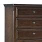 Ashley Trellington 5-Drawer Chest in Warm Brown Cherry, , large