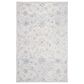 Safavieh Micro-Loop MLP506M 5" x 8" Light Blue and Ivory Area Rug, , large