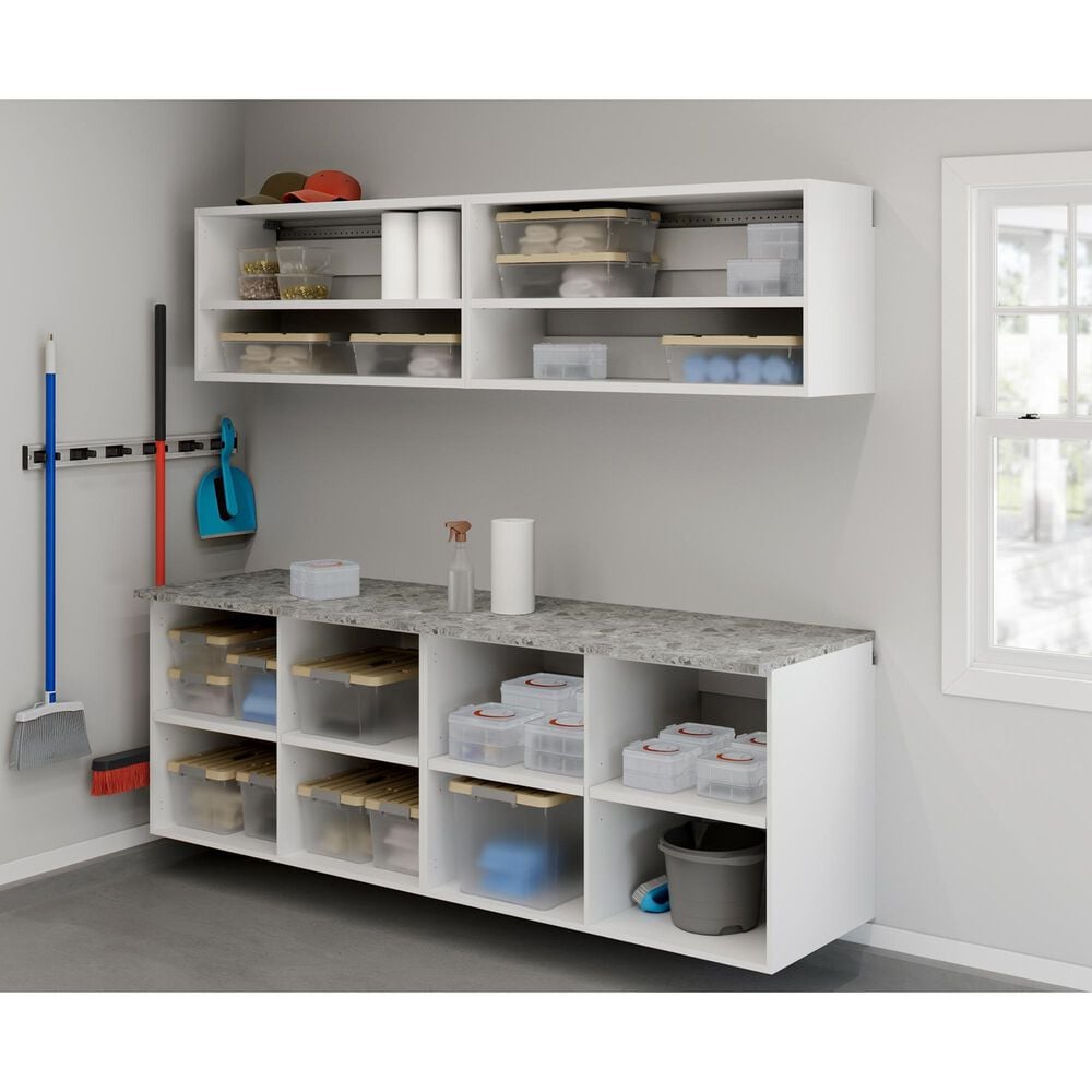 Sauder Wall-Mounted Upper Cabinet &amp; Doors Bundle, , large