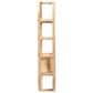 Baxton Studio Labonita 42" Arched Wall Shelf in Natural Brown, , large