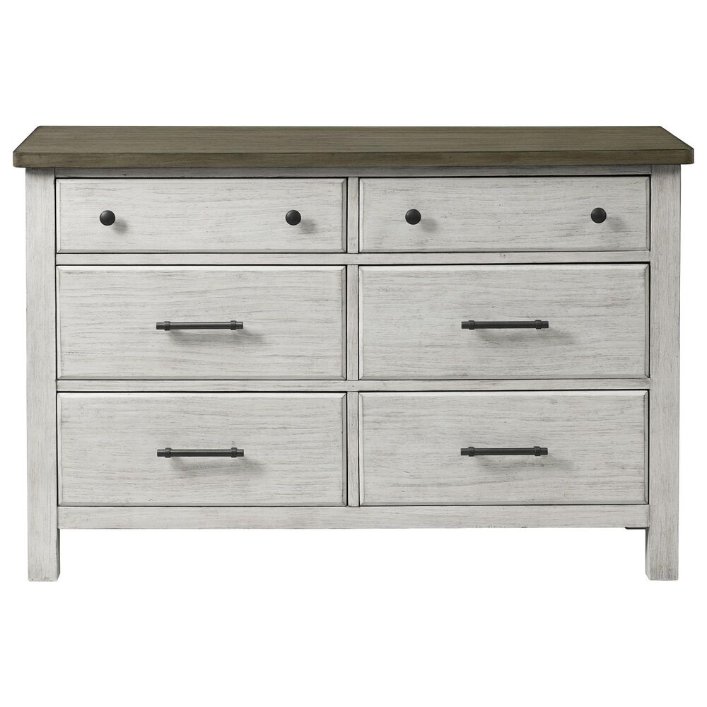 Eastern Shore Timber Ridge 6-Drawer Dresser in Weathered Washed Sierra, , large