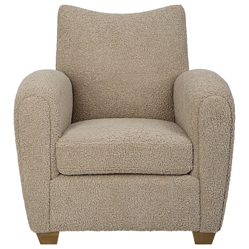 Uttermost Teddy Accent Chair in Latte, , large
