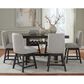 Millenium Burkhaus Counter Table and 6 Stools, , large