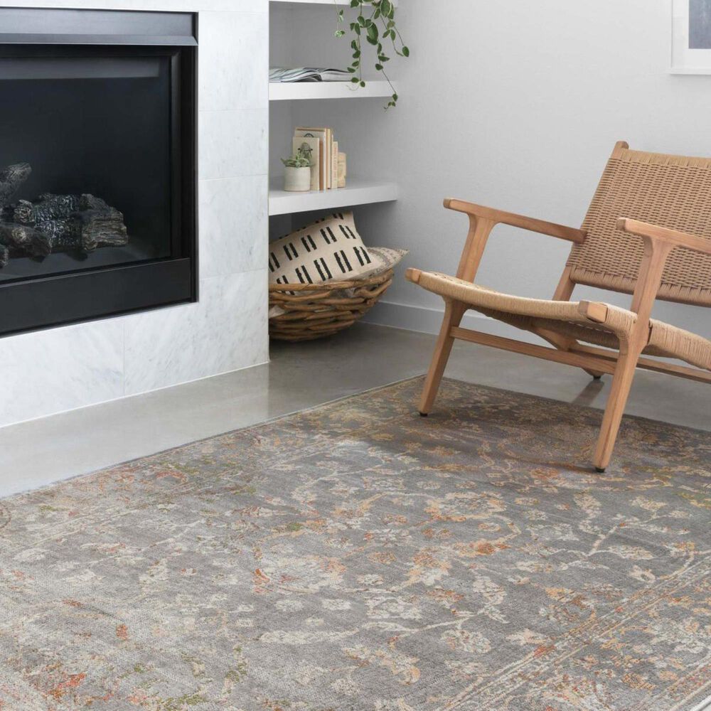 Loloi II Isadora ISA-05 4&#39; x 6&#39; Silver Area Rug, , large
