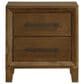 New Heritage Ballard 4 Piece Wood California King Panel Bedroom Set in Walnut, , large