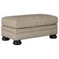 Ashley Kananwood Ottoman in Oatmeal, , large
