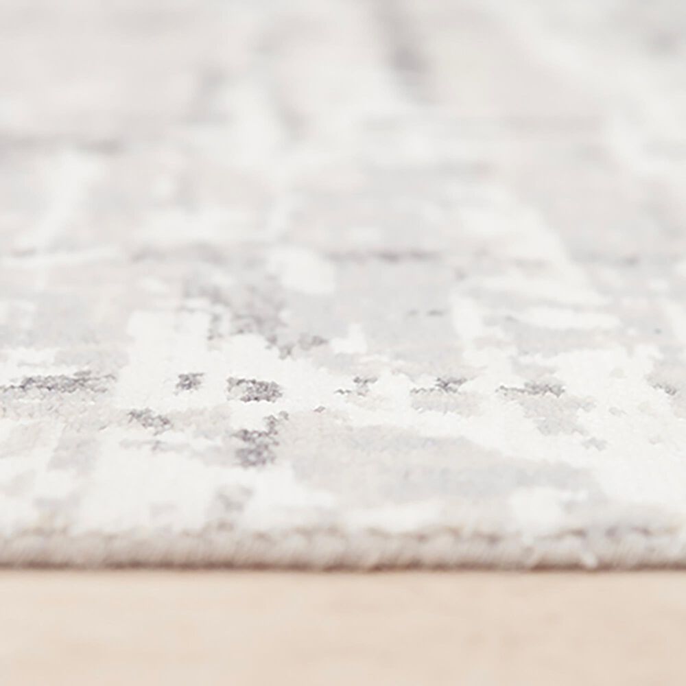 RIZZY Couture 8&#39; x 10&#39; Ivory and Gray Area Rug, , large