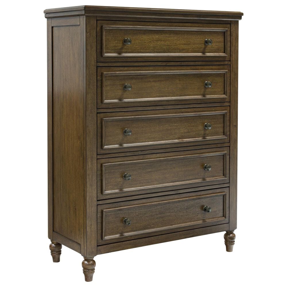 Ashley Sturlayne 5-Drawer Chest in Brown, , large