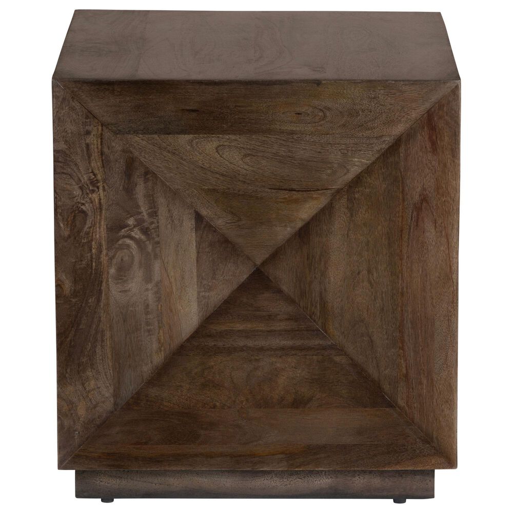 Crestview Collection Atticus End Table in Brown, , large