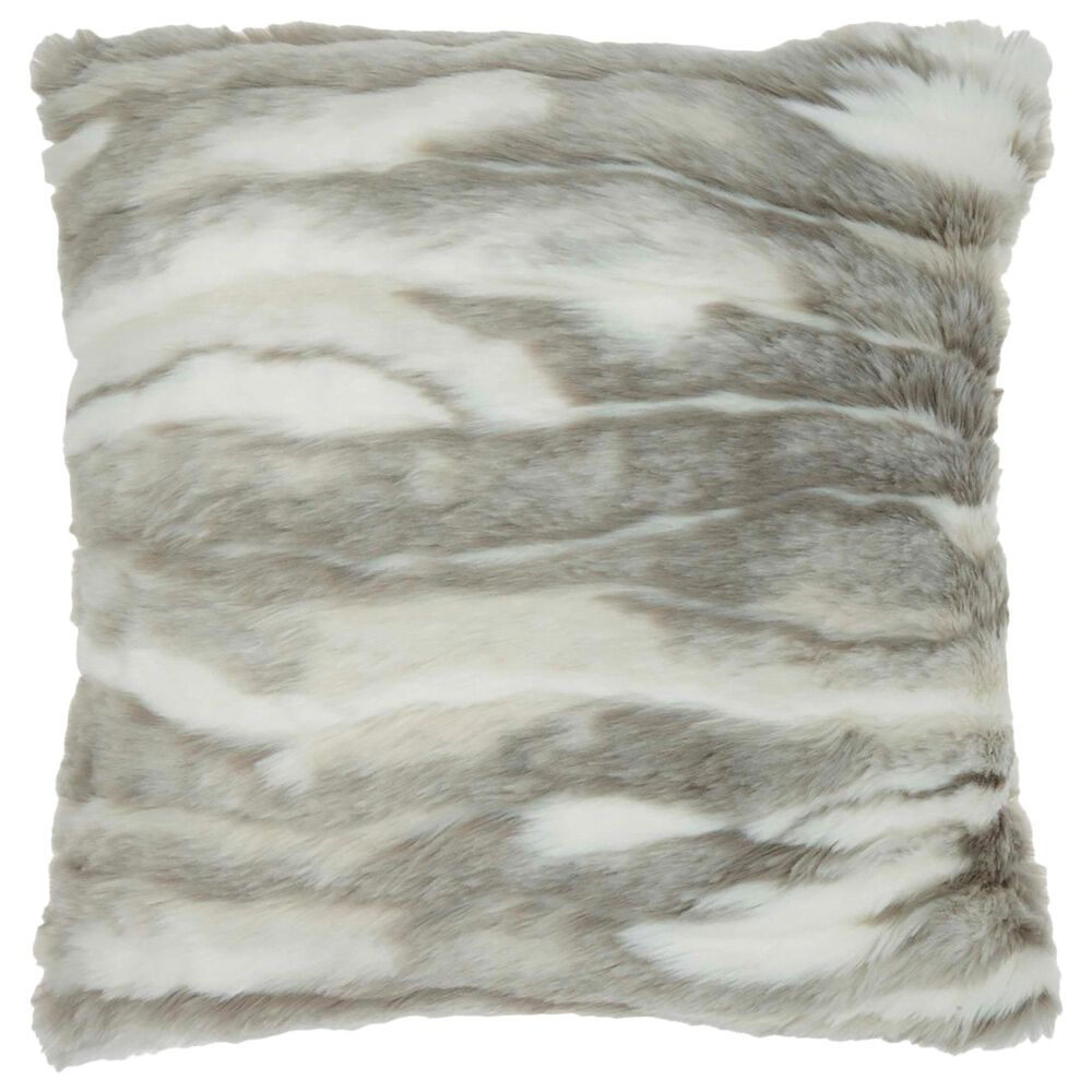 Nourison 20" x 20" Throw Pillow in Grey, , large
