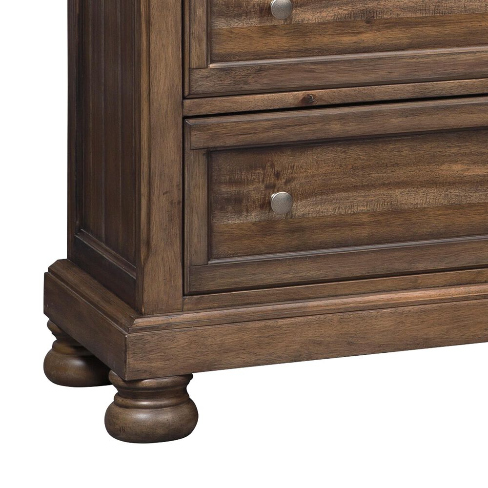 Ashley Flynnter 7 Drawer Dresser in Medium Brown, , large